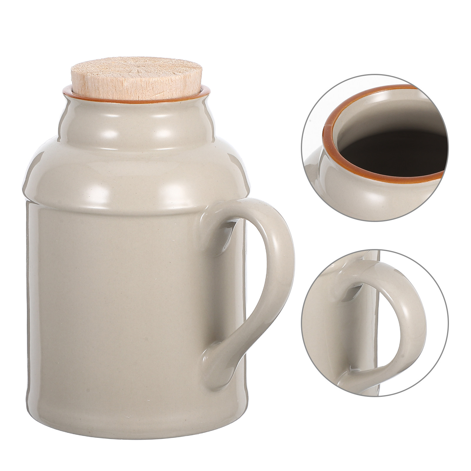 Coffee Tea Containers - Jarra Decorativa Vintage de Cerâmica com