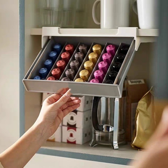 Coffee Tea Containers - Suporte para Cápsulas de Café, Organizador