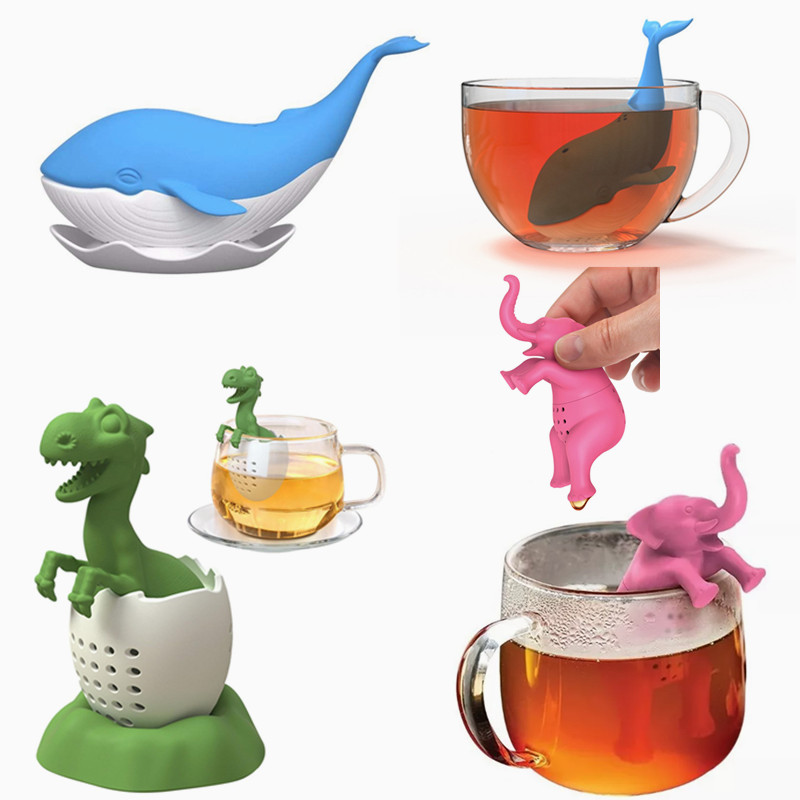 Tea Strainer Mesh - Infusor de chá de silicone, filtro