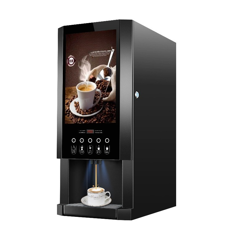 Coffee Tea Vending Machine - Máquina de café quente comercial, dispensador