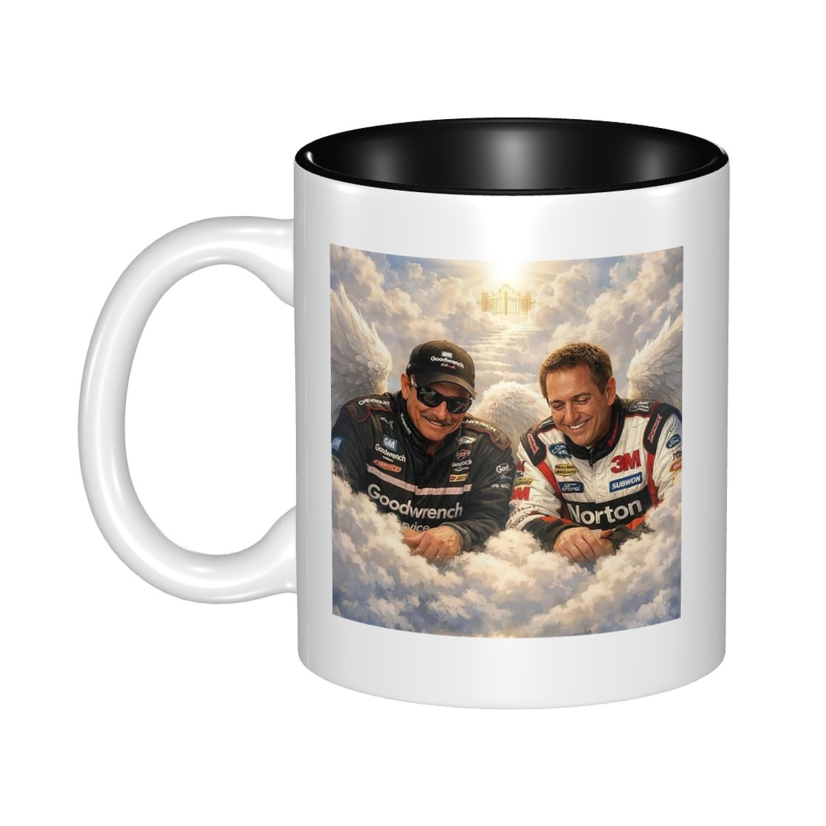 Coffee Vs Tea - Caneca Engraçada de Cerâmica Rip Dale