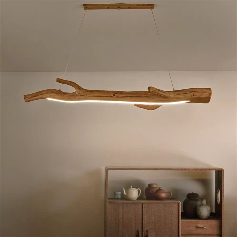 Coffee Tea House - Vintage Tree Branche LED Chandelier, Resina