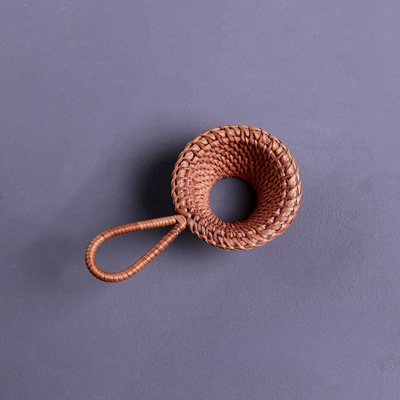 Tea Strainer Mesh - Coador de Chá de Rattan Artesanal