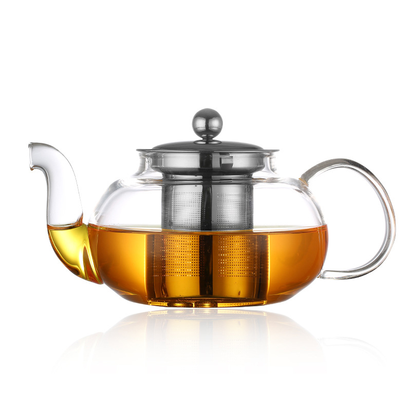 Coffee Tea Flower - Bule de vidro resistente ao calor