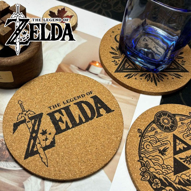 Coffee Tea Holders - Zelda coaster dos desenhos animados anime