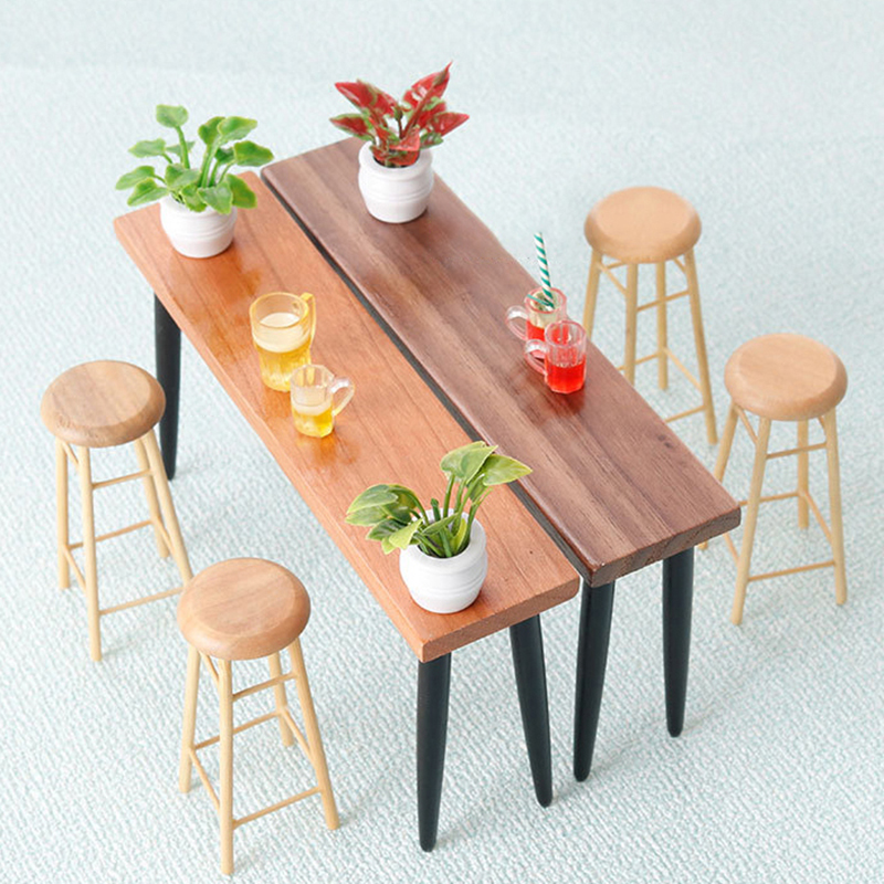 Coffee Tea House - Novo 1:12 casa de bonecas mini
