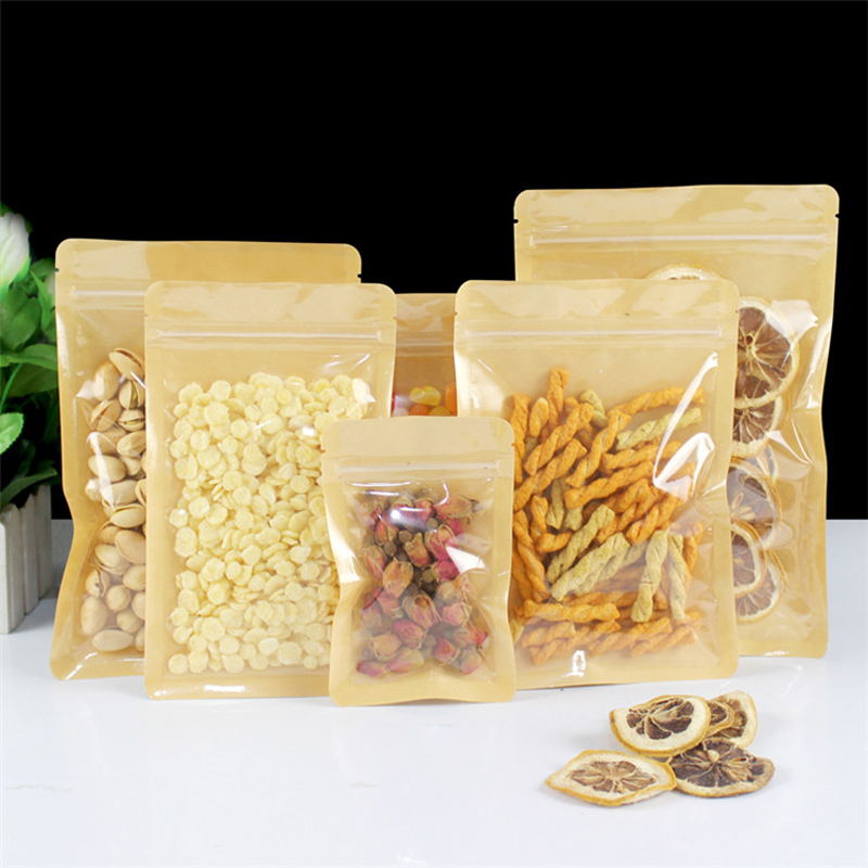 Coffee Tea House - Marrom um lado claro resealable janela