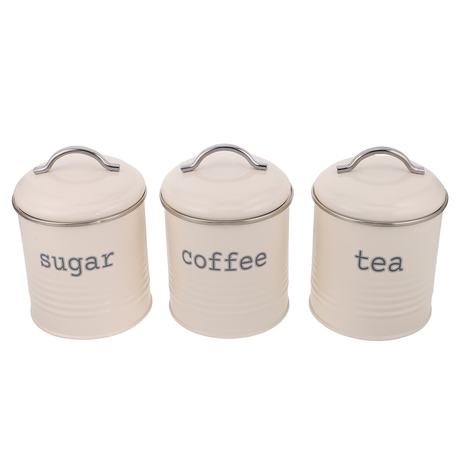 Coffee Tea Containers - Conjunto de 3 Recipientes Herméticos para