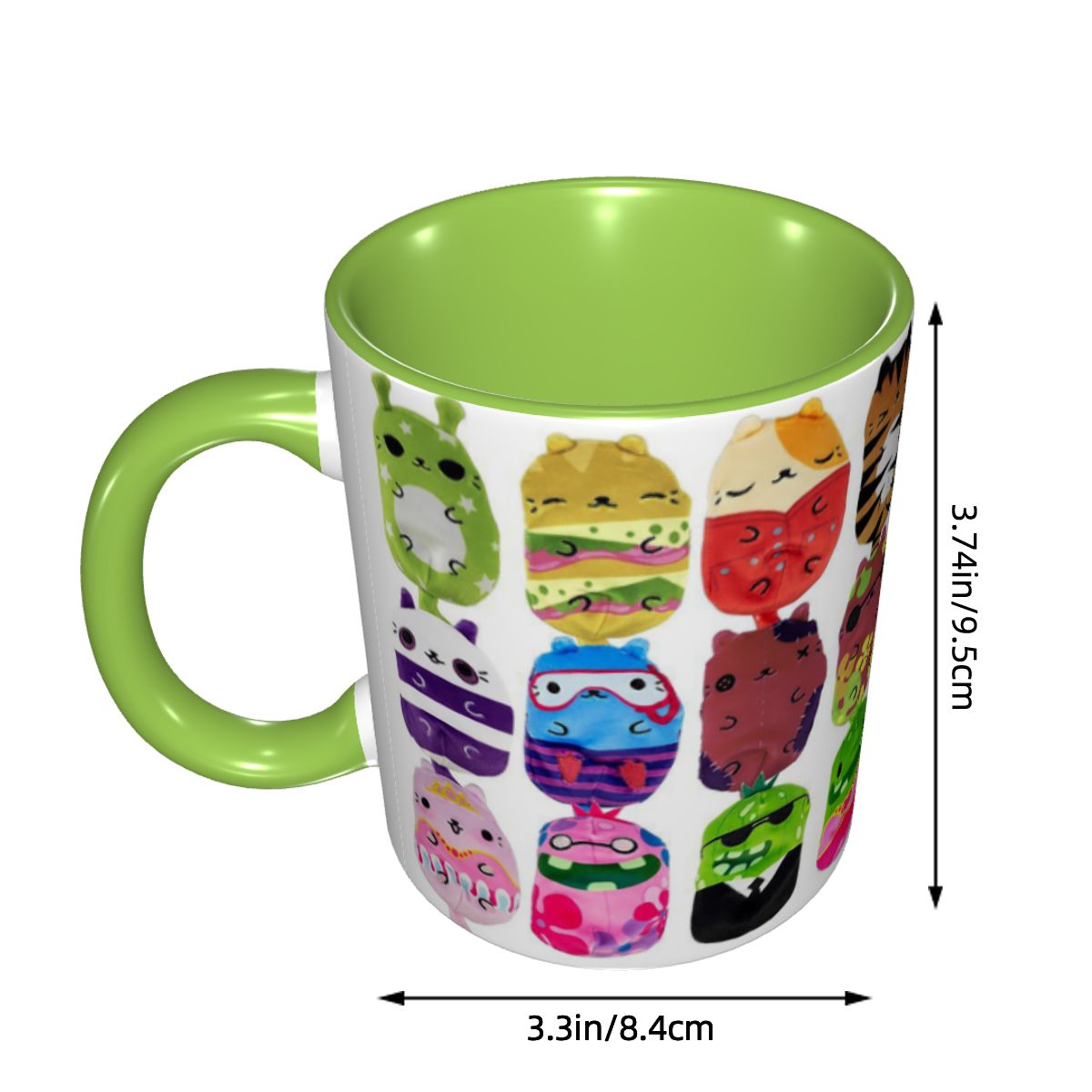 Canecas de Cerâmica Engraçadas - Coffee Vs Tea avaliação e preço