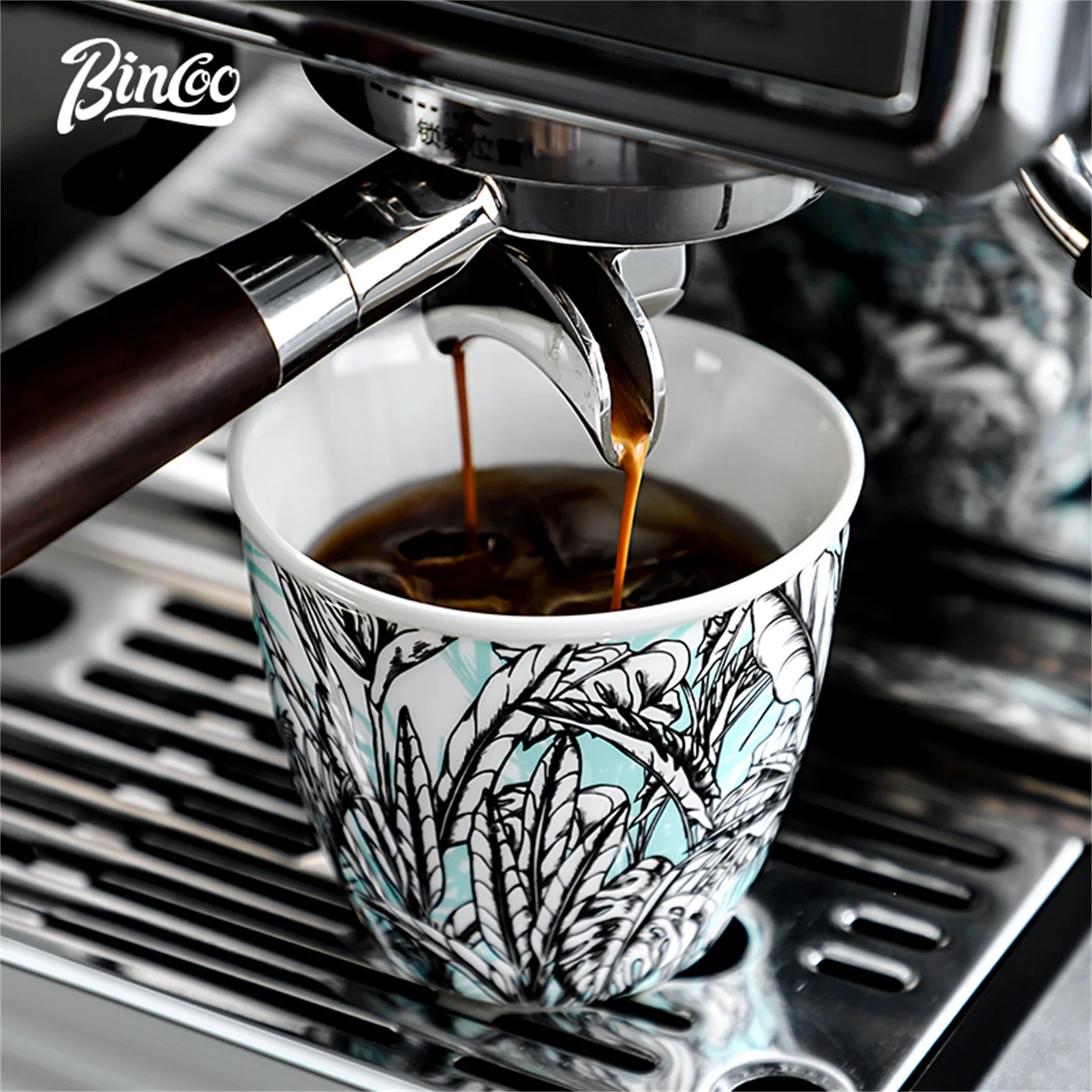 Caneca de Café Cerâmica BINCOO - Coffee Tea Flower avaliação e preço