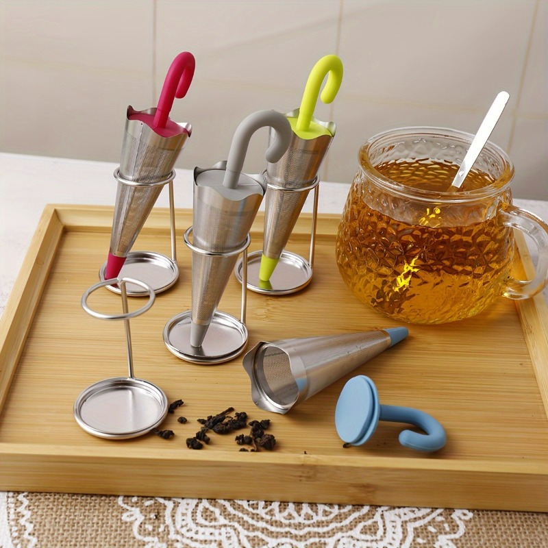 Infusor de chá reutilizável co - Tea Strainer Mesh avaliação e preço