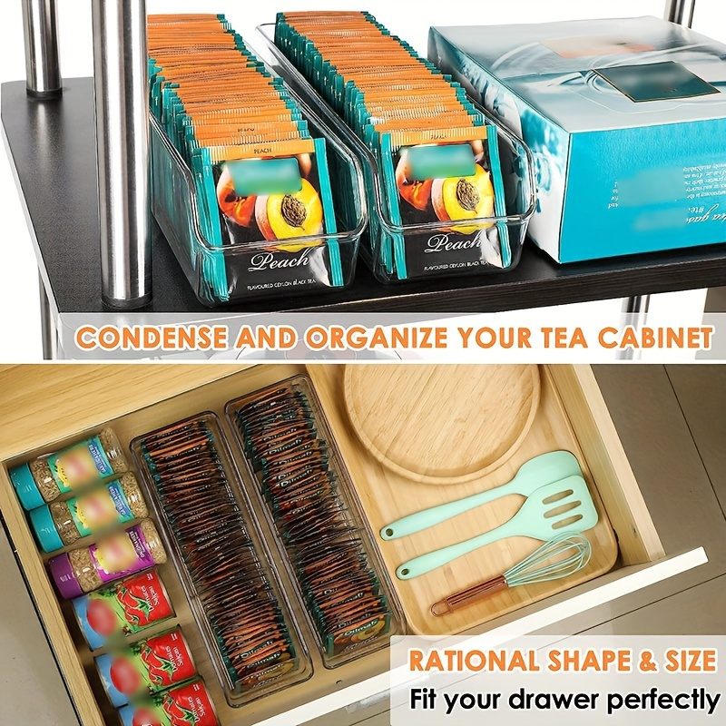 Caixa organizadora transparent - Coffee Tea Containers avaliação e preço