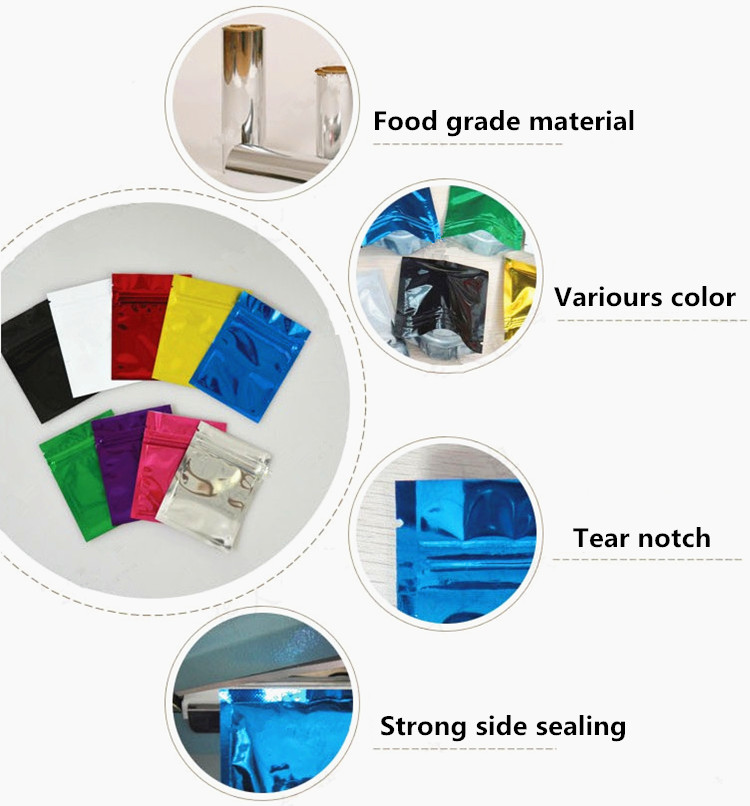 500PCS Sacos Ziplock de Alumín - Coffee Tea House avaliação e preço