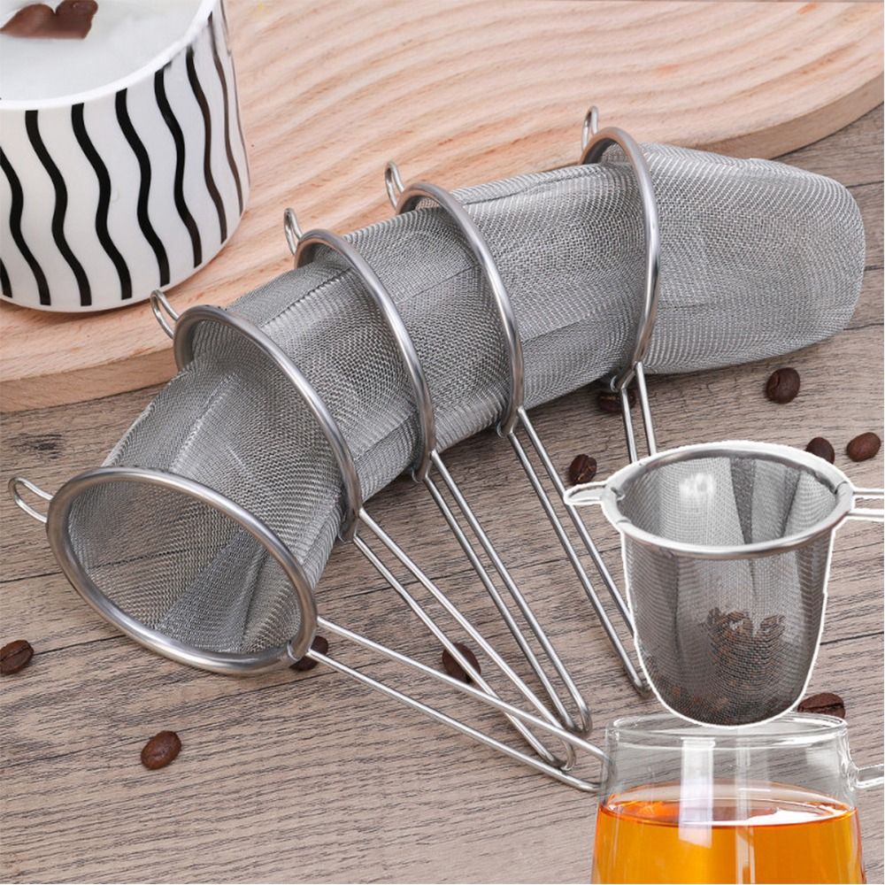 Coador de chá de malha extra f - Tea Strainer Mesh avaliação e preço