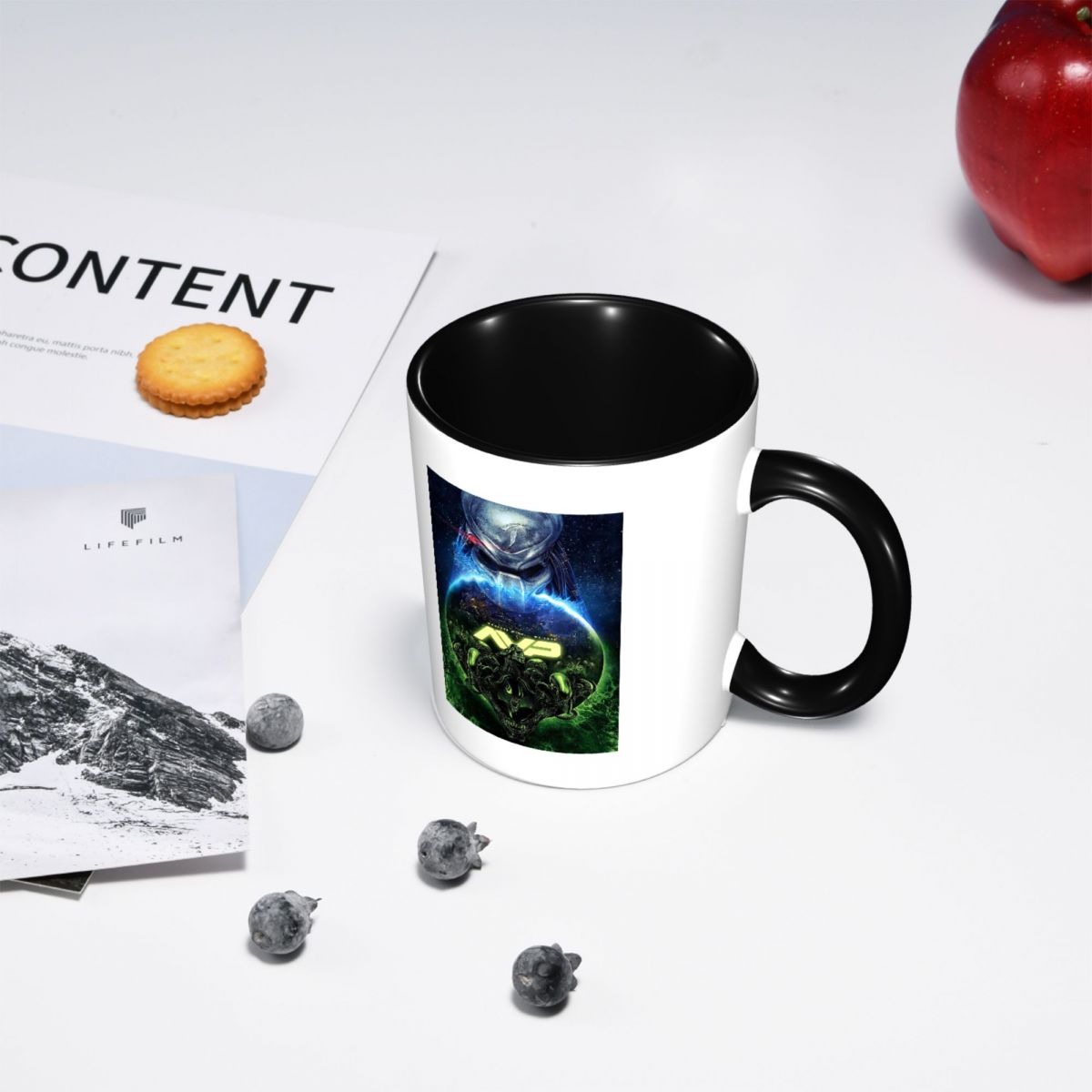 Caneca de Cerâmica Engraçada A - Coffee Vs Tea avaliação e preço
