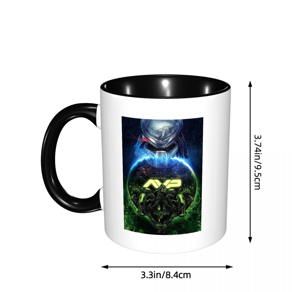 Caneca de Cerâmica Engraçada A - Coffee Vs Tea avaliação e preço