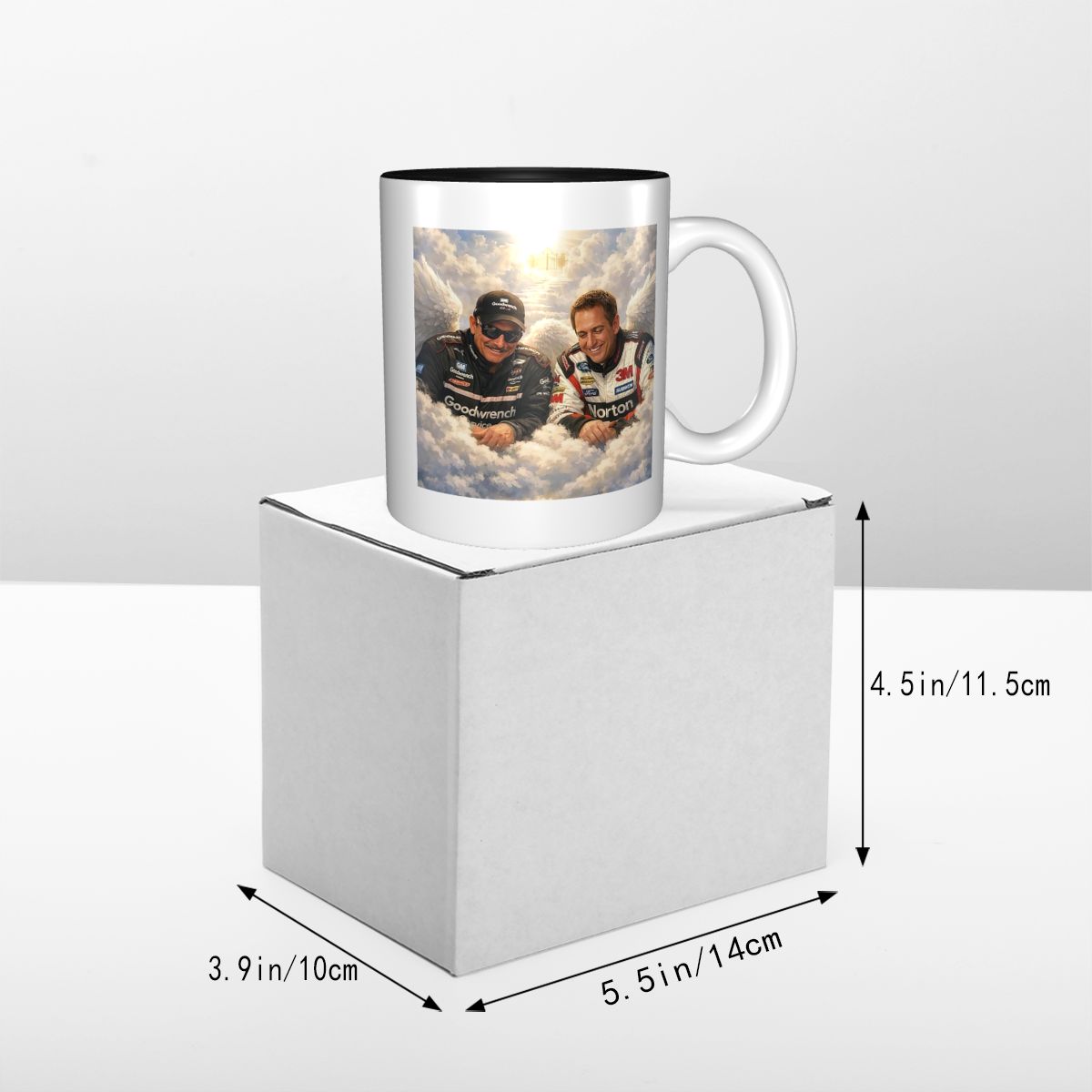 Caneca Engraçada de Cerâmica R - Coffee Vs Tea avaliação e preço