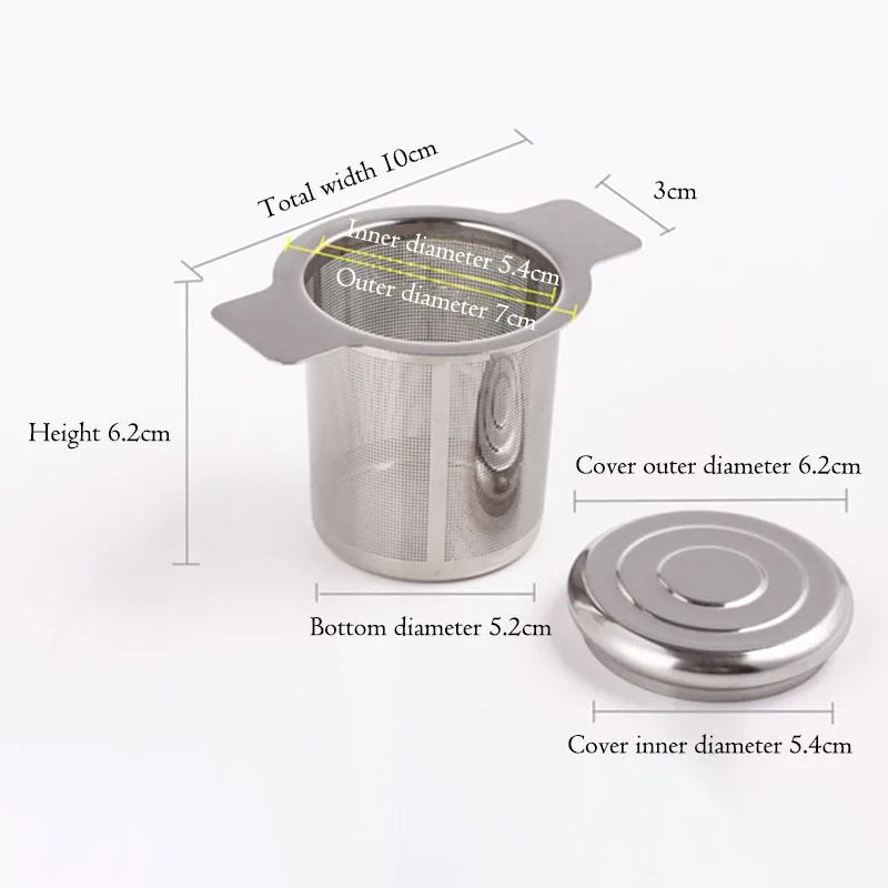 Coador de Chá de Aço Inoxidáve - Tea Strainer Mesh avaliação e preço