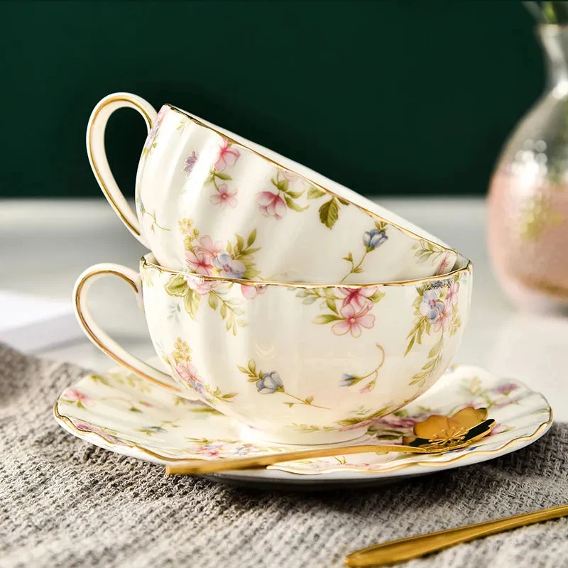 Conjunto de Chá Estilo Pastora - Coffee Tea Flower avaliação e preço