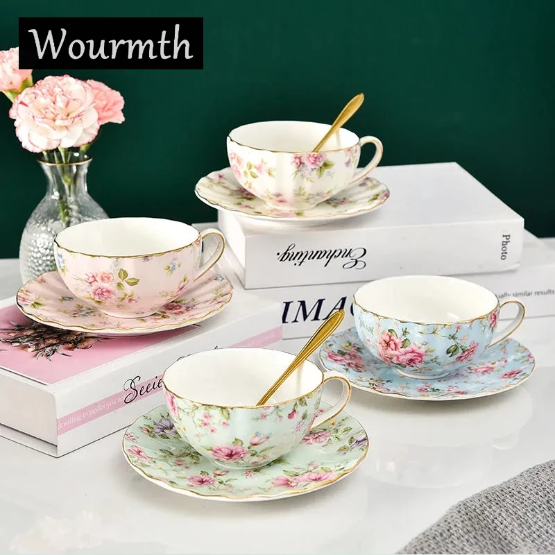Conjunto de Chá Estilo Pastora - Coffee Tea Flower avaliação e preço