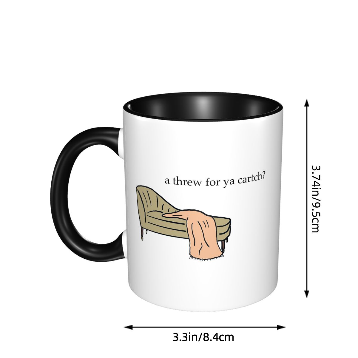 Caneca de Cerâmica Engraçada T - Coffee Ya Tea Ya avaliação e preço