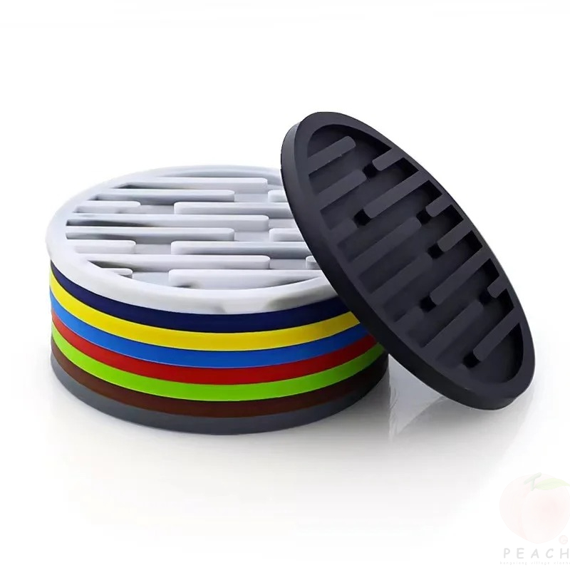 10cm porta-copos de silicone r - Coffee Tea Holders avaliação e preço