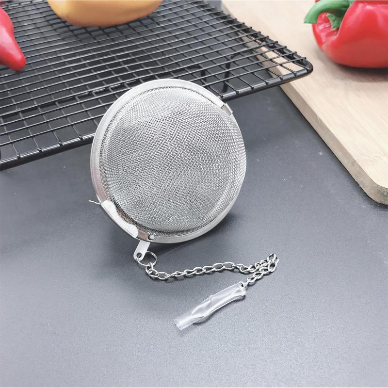 Bola de chá de aço inoxidável  - Tea Strainer Mesh avaliação e preço
