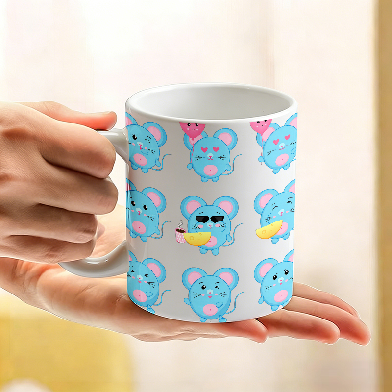Caneca de Cerâmica Engraçada c - Coffee Tea Emoji avaliação e preço