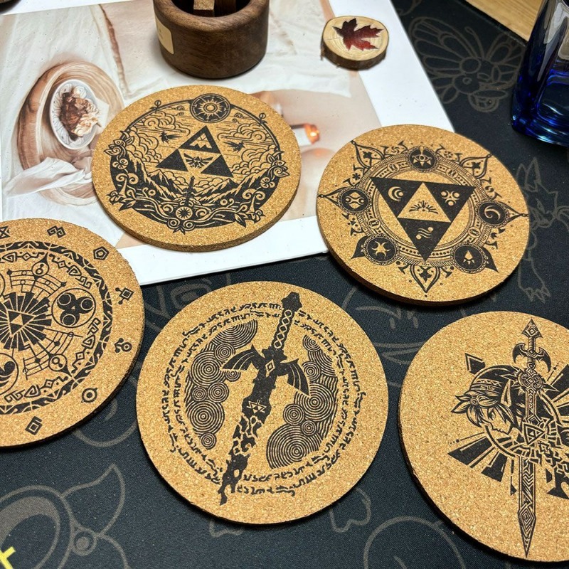 Zelda coaster dos desenhos ani - Coffee Tea Holders avaliação e preço