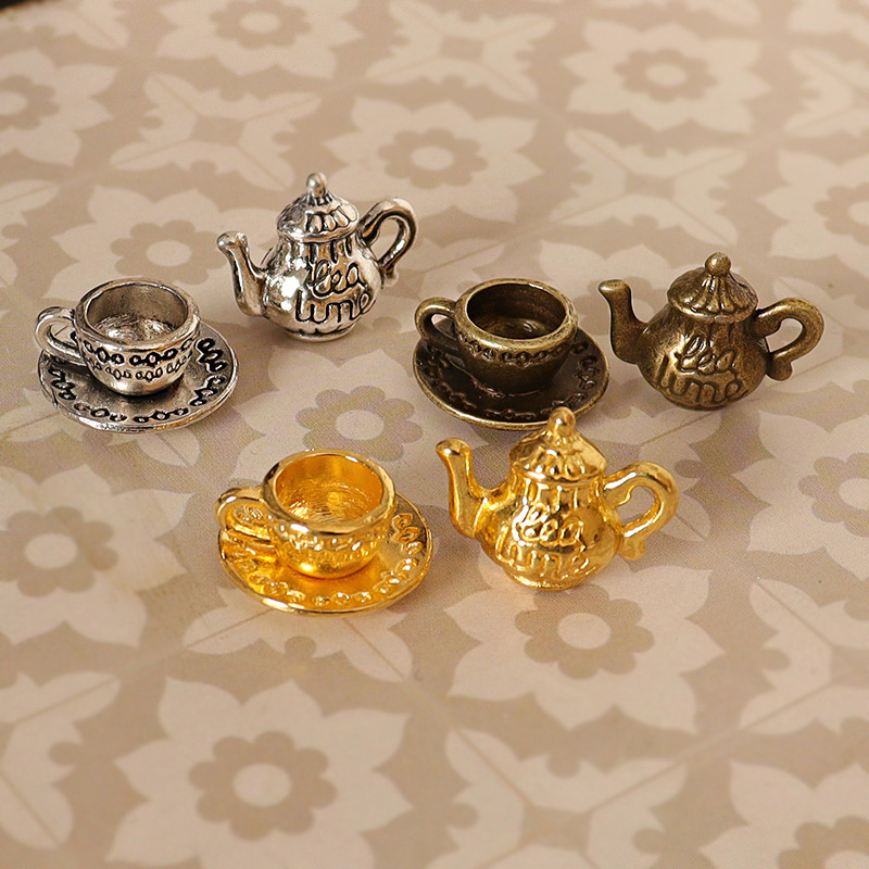 Casa de boneca mini metal xíca - Coffee Tea House avaliação e preço
