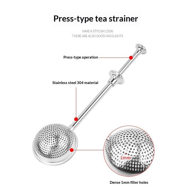 Infusor de Chá de Aço Inoxidáv - Tea Strainer Mesh avaliação e preço