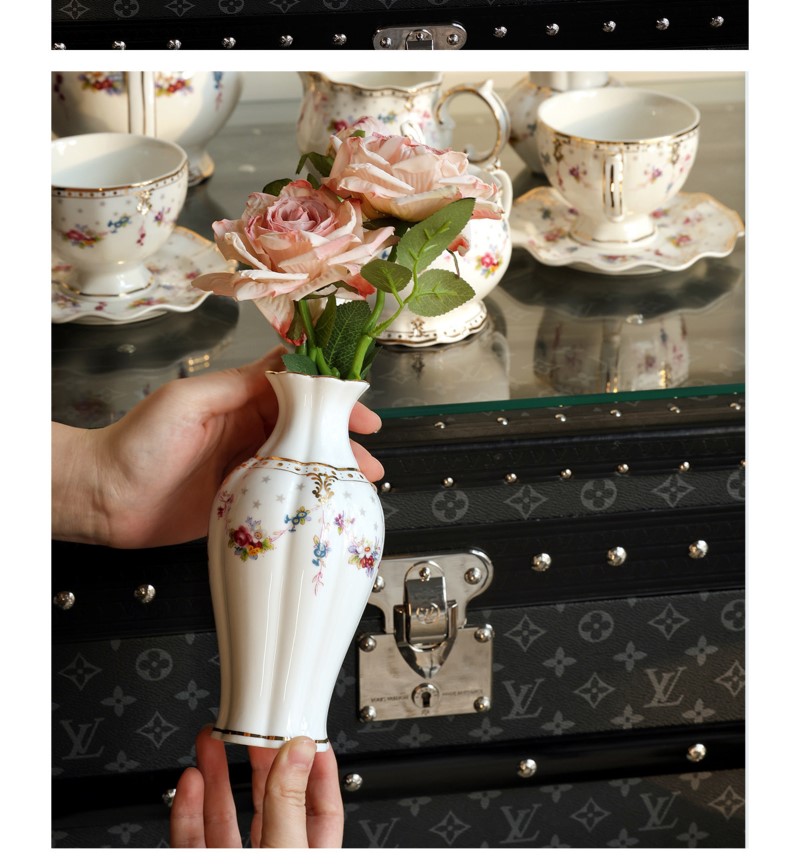 Conjunto de Xícaras e Pires de - Coffee Tea Flower avaliação e preço